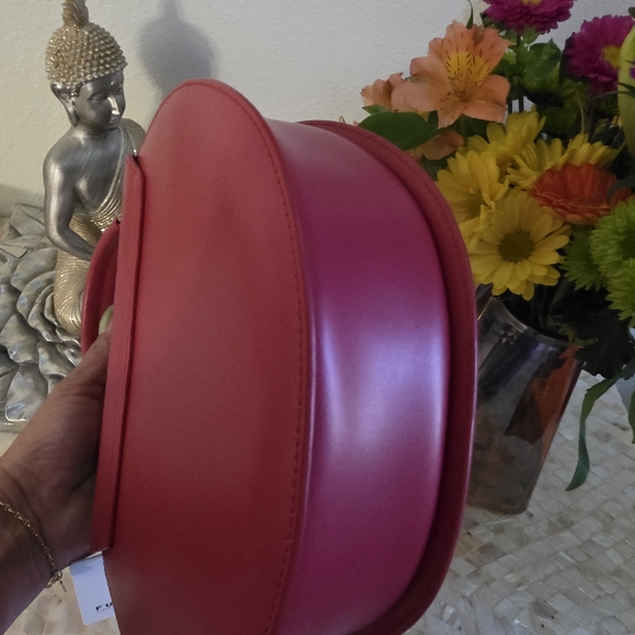 FURLA Metropolis Elegant Red Handbag **NWT** - Picture 4 of 4